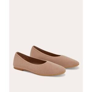 Everlane The Day Glove Ballet Flat ReKnit Cinnamon Latte Size 11 NWOB